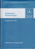 Tabellenbuch Mercedes Personenwagen 1- 1982