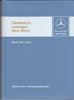 Tabellenbuch Mercedes Lastwagen Werk Wörth 3- 1982