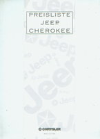Jeep Cherokee Preislisten