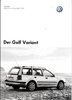 Preisliste VW Golf Variant Juni 2003