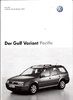 Preisliste VW Golf Variant Pacific November 2004