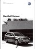 Preisliste VW Golf Variant Juni 2008