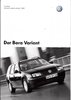 Preisliste VW Bora Variant 22. April 2004