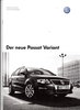 Technikprospekt VW Passat Variant Oktober 2005