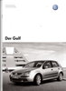 Technikprospekt VW Golf Dezember 2004