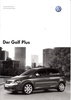 Technikprospekt VW Golf Plus Oktober 2005