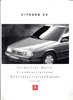 Technikprospekt Citroen ZX August 1995