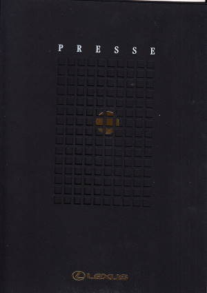 Presseliteratur Pressemappe Lexus LS 400 1995