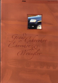 Presseliteratur Jeep Wrangler Grand Cherokee 2000