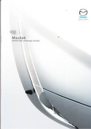 Fabrkarte  Mazda 6 Juni 2002