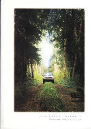 Farbkarte Jeep Grand Cherokee November 1997