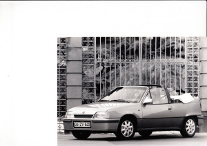 Pressefoto Opel Kadett Cabrio 1992