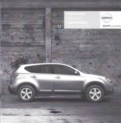 Preisliste Nissan Qashqai Oktober 2007