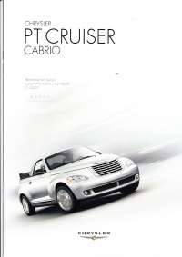 Preisliste Chrysler PT Cruiser Cabrio November 2006