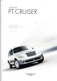 Preisliste Chrysler PT Cruiser Dezember 2006