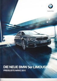 Preisliste 5er Bmw