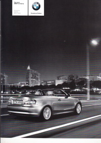 Preisliste BMW 1er März 2008