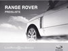 Preisliste Range Rover Juli 2007