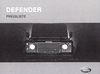 Preisliste Land Rover Defender  März 2006