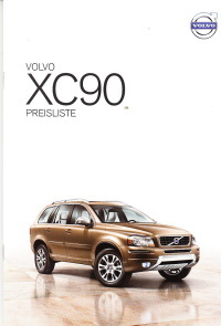 Preisliste Volvo XC 90 April 2013