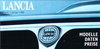 Preisliste Lancia PKW Programm Januar 1988