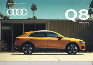 Preisliste Audi Q8 Februar 2019
