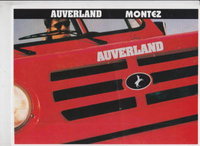 Auverland Autoprospekte