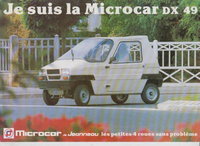 Microcar Autoprospekte