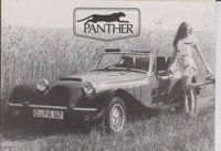 Panther Autoprospekte
