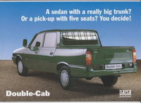 Dacia Double Cab Autoprospekte