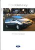 Autoprospekt Ford Galaxy Mai 1999