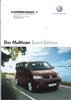 Autoprospekt VW Multivan Sport Edition 9 - 2005