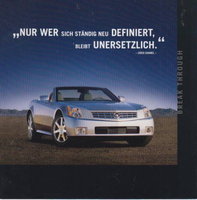 Cadillac XLR Autoprospekte