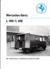 Autoprospekt Mercedes L 406 - L 408 1968