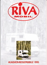 Autoprospekt Riva Alkoven Wohnmobile 1995