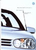 Preisliste VW Golf Cabriolet Januar 1998