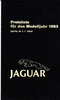 Preisliste Jaguar PKW Programm Juli 1983