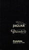 Preisliste Jaguar Daimler Programm September 1981