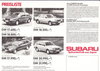Preisliste Subaru Programm