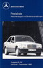 Preisliste Mercedes PKW Programm September 1988