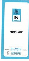 Namco Preislisten
