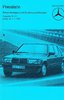 Preisliste Mercedes PKW Programm Januar 1984