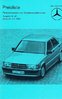 Preisliste Mercedes PKW Programm September 1984