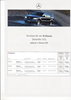 Preisliste Mercedes M Klasse Februar 1999