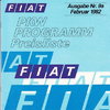 Preisliste Fiat PKW Programm 2 - 1982