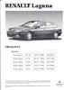 Preisliste Renault Laguna April 1994