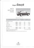 Preisliste Renault Megane Coupe September 1999