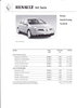 Preisliste Renault Vel Satis November 2002