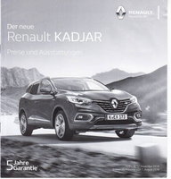 Renault Kadjar Preislisten