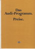 Preisliste Audi Programm 80er Jahre?